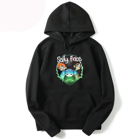Image of Sally Face Hoodies Sweatshirts Moana coat girls Autumn kids clothes one piece go boys and girls