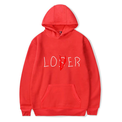 Image of Lover Loser Printed Hoodie Vintage Vogue Ullzang Mens Hodies Autumn Winter Hoodies Sweatshirt Fleece Street Hoodys for Women Men