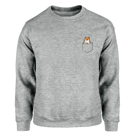Image of Shiba Inu Sweatshirt Men Dog Cute Crewneck Sweatshirts Hoodies Winter Autumn Warm Funny Japan Anime Streetwear Kawaii Sportswear