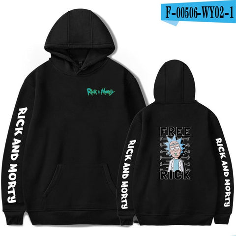Image of Men/women rick and morty season 4  Hoodie Sweatshirt 2019 ricky and morty hoodie  Spring Autumn Male/ladies Casual Streetwear