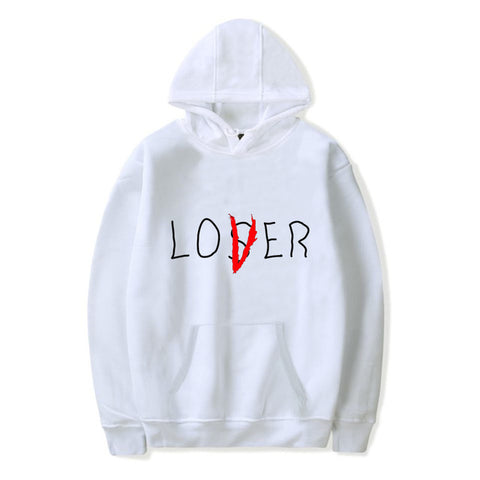 Image of Lover Loser Printed Hoodie Vintage Vogue Ullzang Mens Hodies Autumn Winter Hoodies Sweatshirt Fleece Street Hoodys for Women Men