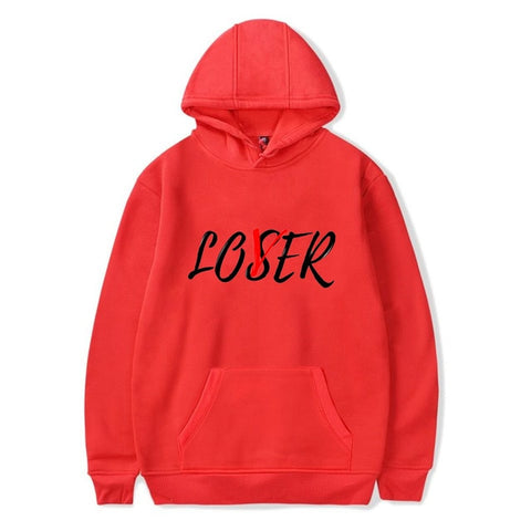 Image of Lover Loser Printed Hoodie Vintage Vogue Ullzang Mens Hodies Autumn Winter Hoodies Sweatshirt Fleece Street Hoodys for Women Men