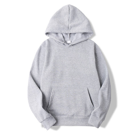 Image of Fashion Brand Men's Hoodies 2020 Spring Autumn Male Casual Hoodies Sweatshirts Men's Solid Color Hoodies Sweatshirt Tops